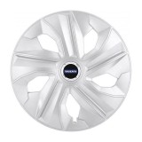 Set 4 Capace Roti, potrivite jantelor de R16, pentru Volvo, model luna cromat