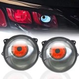 Cumpara ieftin Set de 2 Lupe led 3 inchi animatie ochi pisica Xentech Light 12-36v