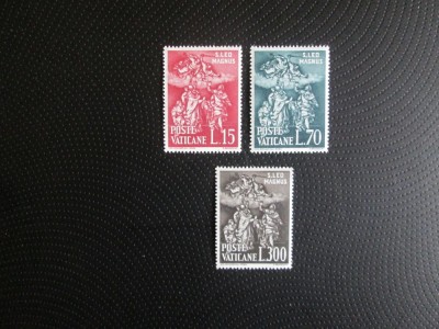 VATICAN SERIE=MNH=10 foto