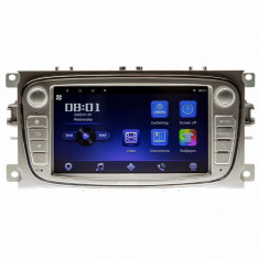 Navigatie Ford Focus 2/ C-MAX/ S-MAX/ Galaxy/ Fusion/ Fiesta/ Kuga AUTONAV Android GPS Dedicata, 64GB Stocare, 4GB DDR3 RAM, Display 7" , WiFi, 2 x US