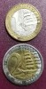 SV * Polonia LOT 1 EURO + 2 EURO 2004 * PROBA / ESSAI * Papa Ioan Paul II * XF +, Europa, Nichel