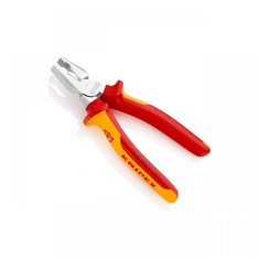 Cleste de forta (cu parghie mare) combinat universal (patent), izolat 1000V, VDE, 180 mm, Knipex