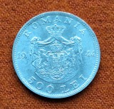 Moneda din argint 500 Lei 1944 cu Regele Mihai piesa in stare foarte buna
