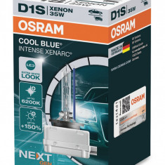 Bec Osram Xenon D1S 85V 35W Xenarc® Cool Blue® Intense (Next Gen) +150% 6200K 66140CBN