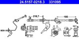 ATE 24.5157-0218.3 Furtun frana