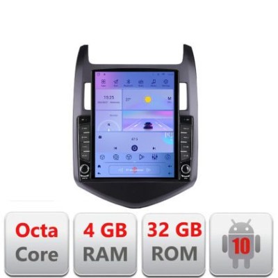 Navigatie Chevrolet Aveo 2010-2013 G-aveo10 ecran tip TESLA 9.7&amp;quot; cu Android Radio Bluetooth Internet GPS WIFI 4+32GB D CarStore Technology foto