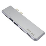 Resigilat : Adaptor Multiport USB MINIX NEO C-DSI Dual USB-C pentru MacBook Pro