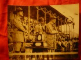 Fotografie de Presa 1937 Lord Baden-Powel -intemeietorul Org.Cercetasi in India