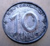 1.572 GERMANIA RDG DDR 10 PFENNIG 1952 A, Europa, Aluminiu