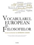 Vocabularul European al Filosofiilor Hardcover Barbara Cassin Polirom Carte Istorie