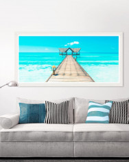 Tablou Framed Art Tropical Seascape foto