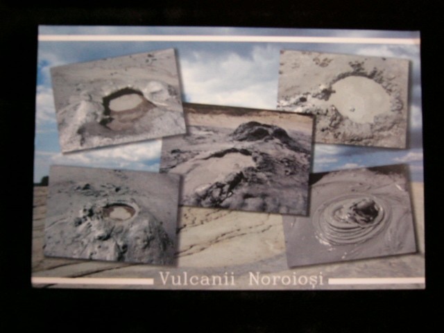 QW27 V - Carte postala - tematica turism vedere - Romania - Vulcanii noroiosi 2