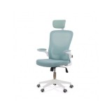 Scaun de birou OFF 336, mesh, suport lombar, tetiera ajustabila, cotiere reglabile, 100 kg