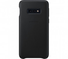 Husa de protectie Samsung pentru Galaxy S10e G970, Piele, Black foto