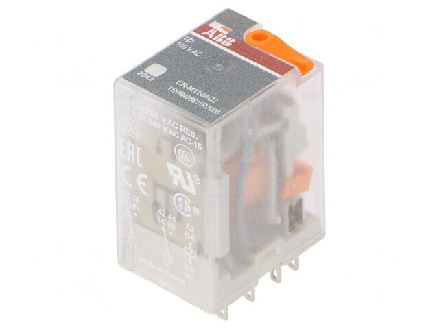 Releu Electromagnetic DPDT 110VAC 12A