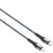 Cablu Date &amp; Incarcare Tip C - Tip C (Negru) 1 Metru LDNIO LC101