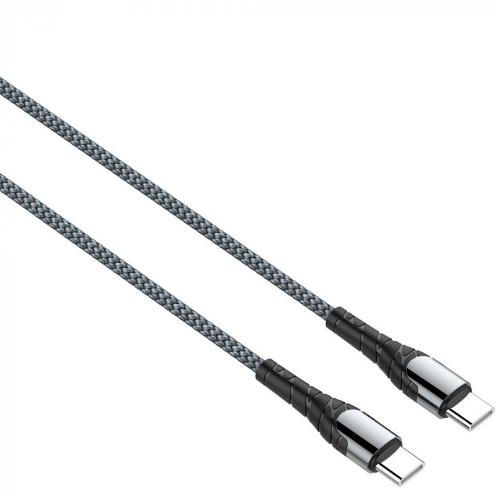 Cablu Date &amp; Incarcare Tip C - Tip C (Negru) 1 Metru LDNIO LC101