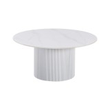 Cumpara ieftin Masuta marmura alba MDF Mahir 80x38 cm