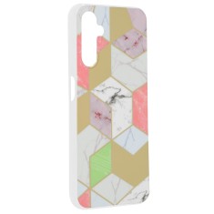 Husa Samsung Galaxy A16 Techsuit Marble, Purple Hex foto