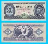 Ungaria (p#169) 20 Forint 1975 aUNC+ &#039;Gyorgy Dozsa&#039; serie: C838 130399