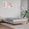 Cadru de pat fără saltea cappuccino 120x190cm piele artificială