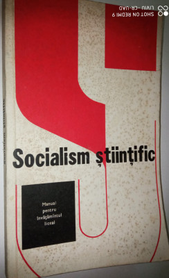 Socialism stiintific - manual foto