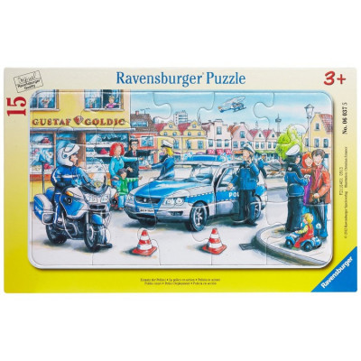 Puzzle Departamentul politiei, 15 piese Ravensburger foto