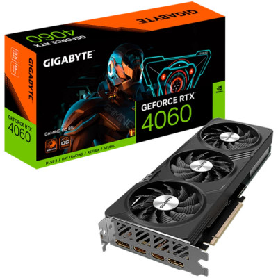 Placa video GIGABYTE NVIDIA GeForce RTX 4060 GAMING OC 8GB foto