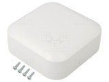 Carcasă universală ABS albă 120x120x45mm IP54