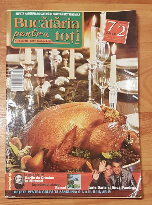 Revista Bucataria pentru toti Nr. 12 (56) Decembrie 2006