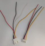 Cablu Conector 4 Pini Pas 2.54mm Mama-Tata 20cm, Set 2 Bucati