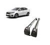 Set bare portbagaj aluminiu transversale cu antifurt dedicate Dacia Logan 3 2021-2025