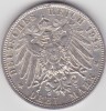 Germania 3 mark marci Bayern 1914, Europa, Argint