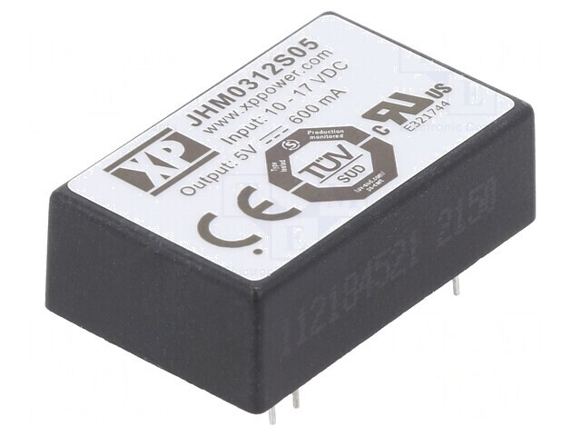 Convertor DC/DC 3W 10-17V la 5V 600mA DIP24