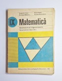 Matematică. Geometrie și trigonometrie (clasa IX-a) &ndash; Aut. A. Coța, M. Răduțiu, M. Rad&oacute;, F. Vornicescu, Ed. Didactică și Pedagogică, 1983