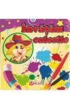 Carticica Cartonata Invatam Culorile pentru Copii Mici, Carte Educativa Ilustrata, Dezvoltare Vocabular, Invata prin Joaca