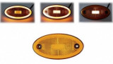 Lampa LED Laterala Universala 12/24V Galbena Semnalizare Remorca Camion Autobuz 116x60mm