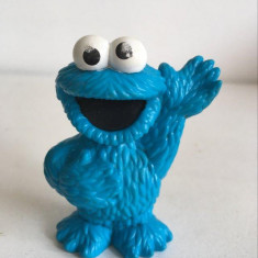 Figurina Cookie Monster Muppets / Sesame Street, Hasbro, 2010, 7cm, plastic