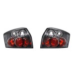Set stopuri tuning AUDI A4 (B6), 11.2000-11.2004, model SEDAN, Taiwan, partea stanga+dreapta, negru, transparent; fara soclu bec ;