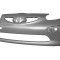 Bara fata Toyota Aygo (Ab1), 09.2005-12.2008, grunduit, 521190H901