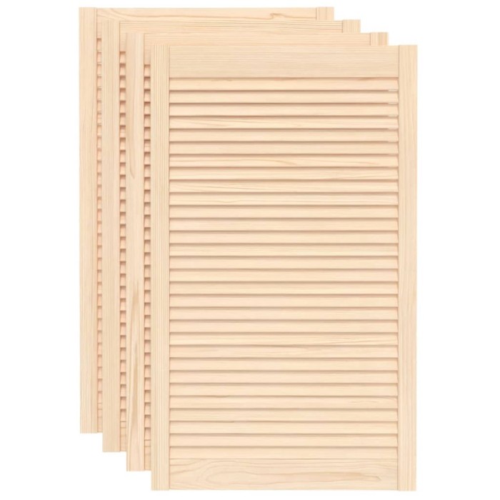 Usi de dulap design lambriu 4 buc. 99,3x59,4 cm lemn masiv pin