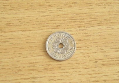 C50 - Moneda foarte veche - Danemarca - 1 coroana - krone - 1992