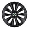 Set 4 Capace Roti, potrivite jantelor de R15, pentru Skoda, model delta negru