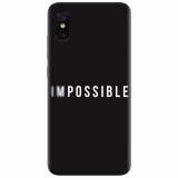 Husa silicon pentru Xiaomi Mi 8 Pro, Impossible