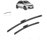 Cumpara ieftin Set 2 Stergatoare RENAULT TWINGO III (BCM, BCA) 2014-2024, pentru parbriz, Bosch Aerotwin