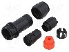 Conector circular, mama, 10 pini, BULGIN - PXP4011/10S/4550