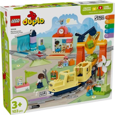 LEGO DUPLO TREN COMUNITAR INTERACTIV 10428 foto