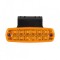 Lampa cu suport 12 LED-uri 12V-24V Galben FR0177/Z