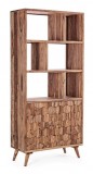 Biblioteca lemn natur Kant 89.5 cm x 40 cm x 192 h