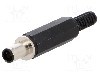 Conector alimentare DC, 24V DC, {{Numarul de pini}} pini, seria {{Seria producatorului}}, 7,9/5,6/0,9mm. LUMBERG - 1636 07